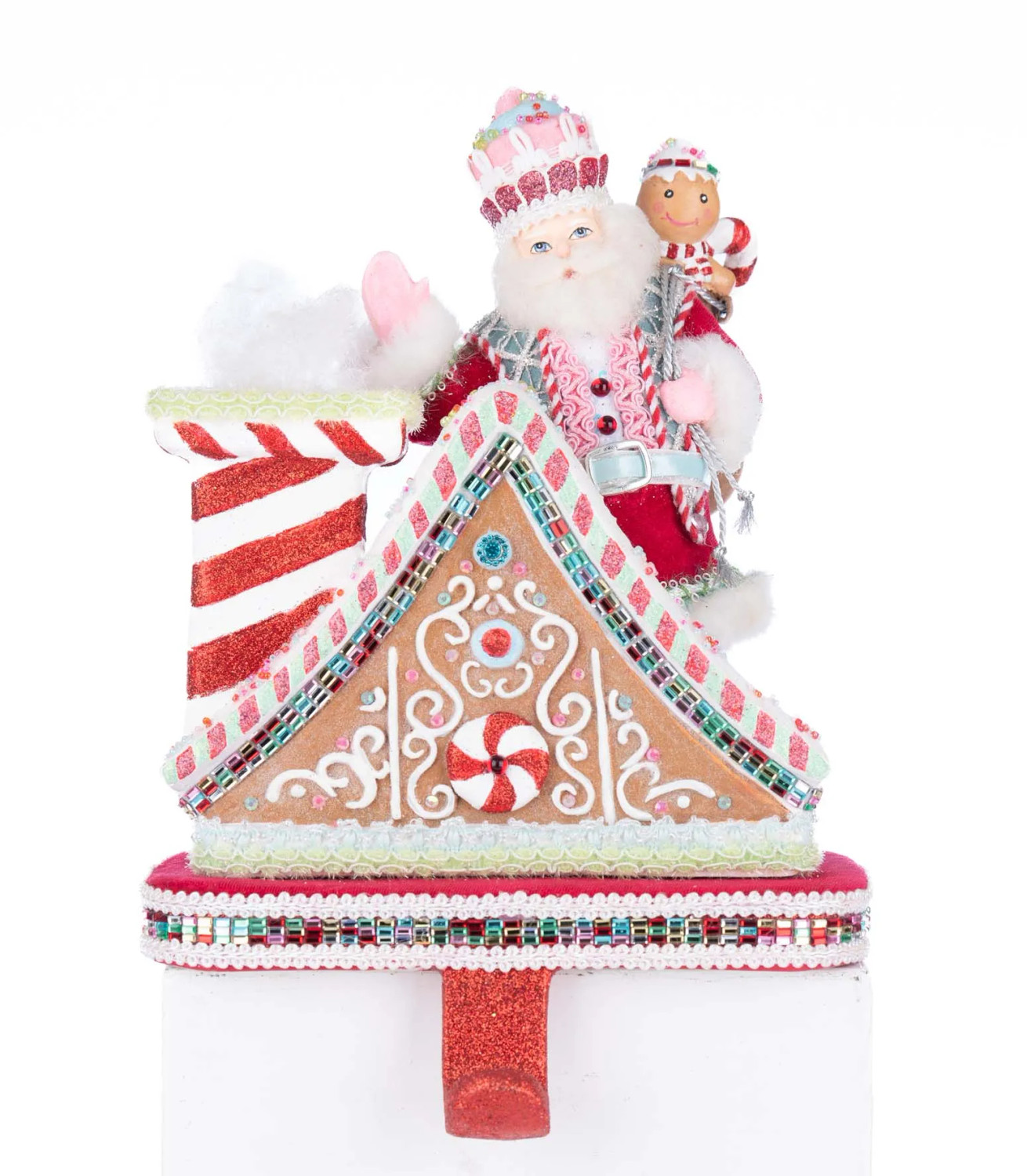 Katherine's Collection Sweet Delights Santa Kringle Stocking Holder