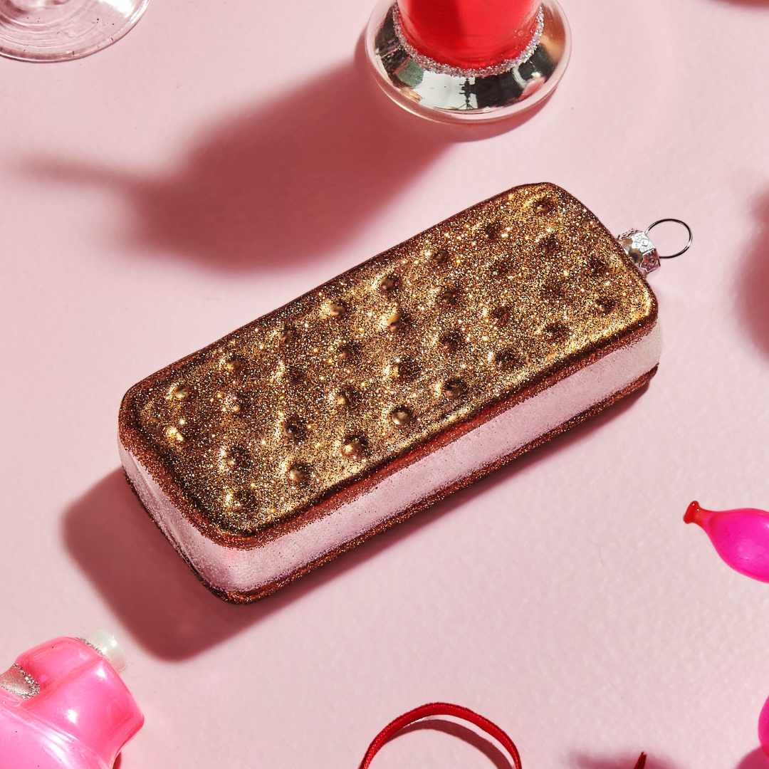Raz Imports Ice Cream Sandwich Ornament
