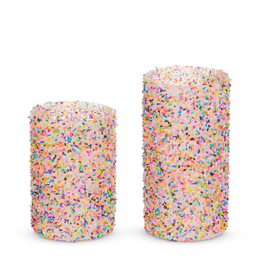 Raz Imports Sprinkle Candle Holders
