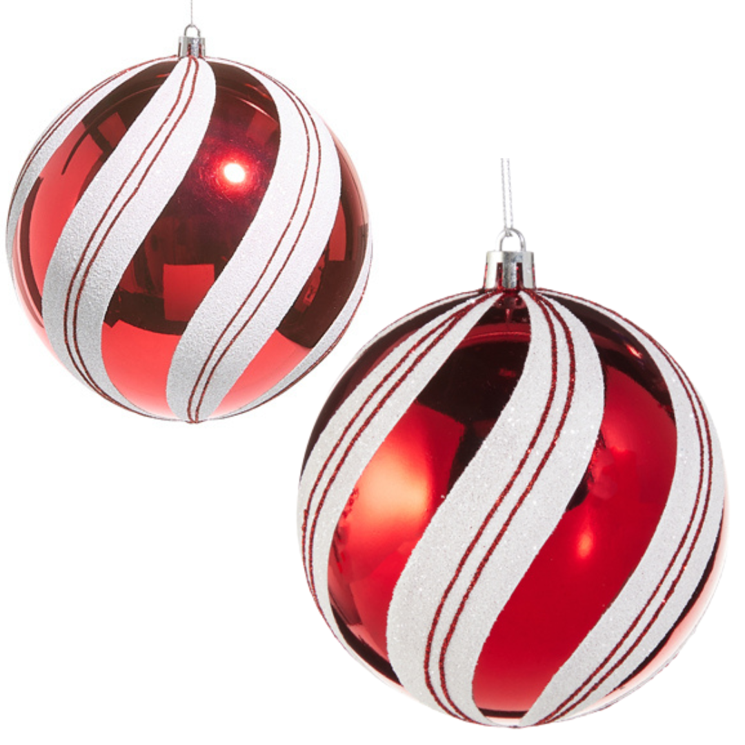 Raz Imports Candy Cane Stripe Christmas Ornament