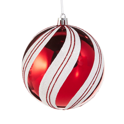 Raz Imports Candy Cane Stripe Christmas Ornament - Thumbnail 3