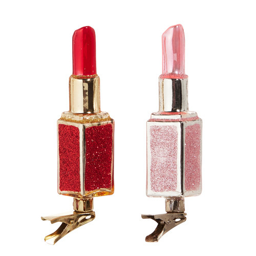 Raz Imports Lipstick Clip On Ornament
