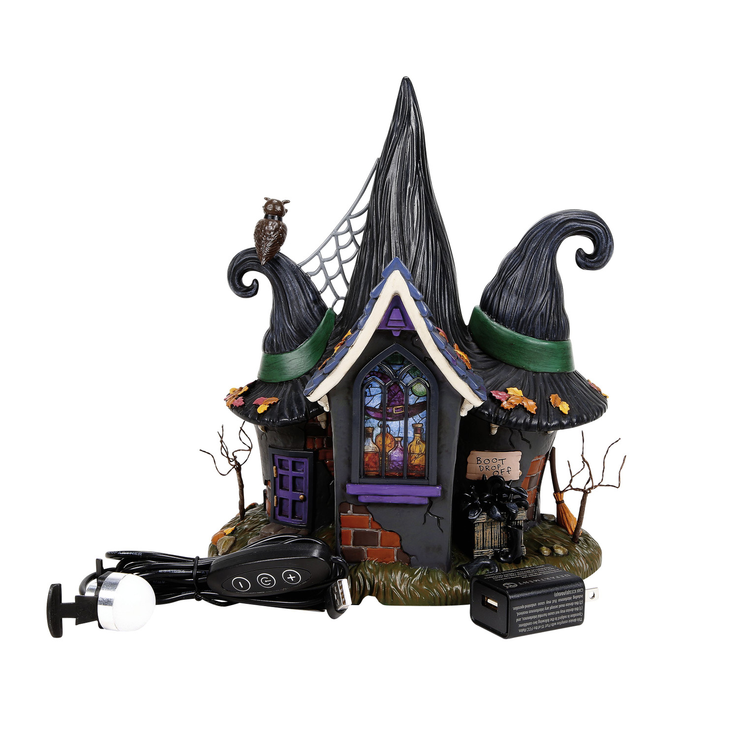 Department 56 Halloween Village 50th Anniversary Temple of
