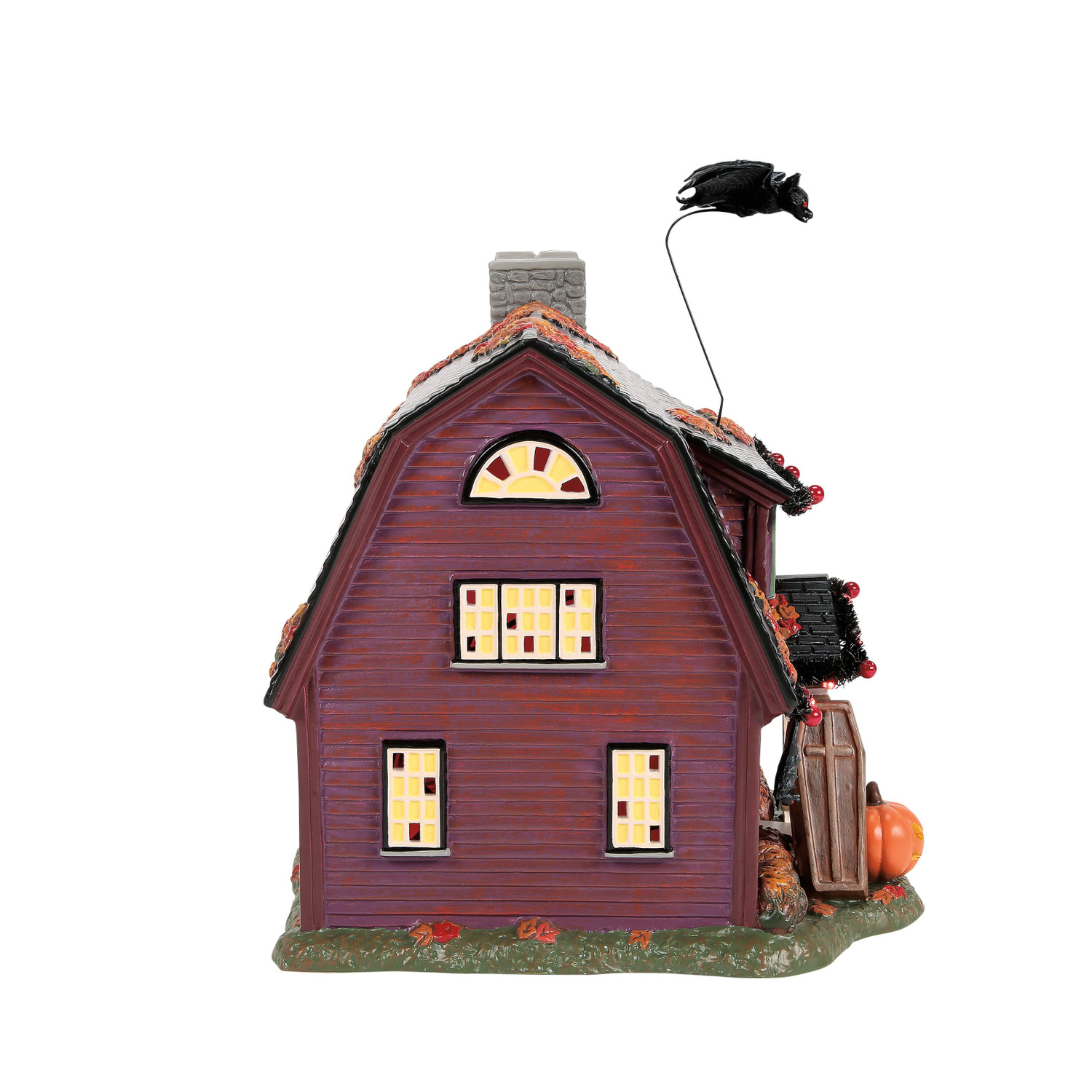ハロウィン ハウスDpartment56 Department 56 Snow Village Halloween Village The Vampire House