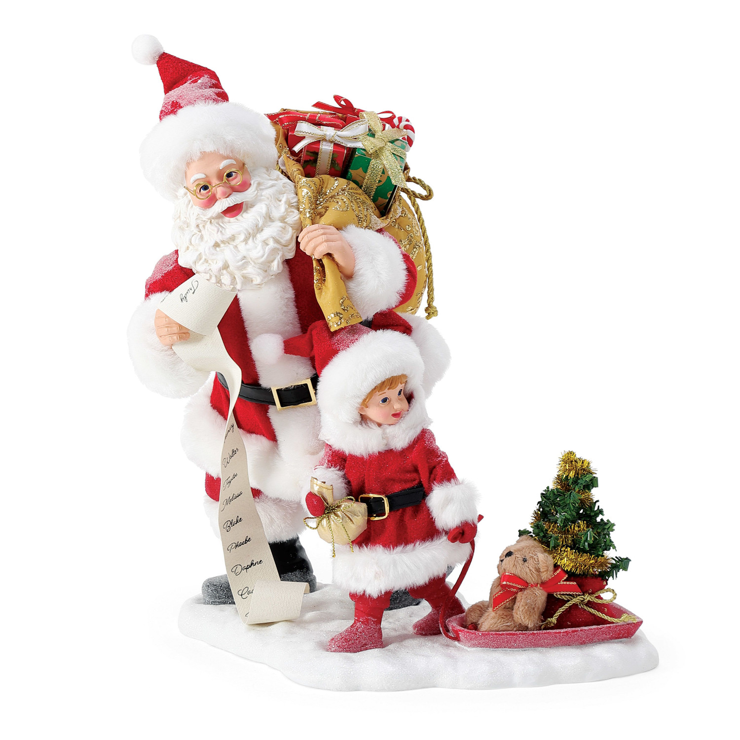 Department 56 Possible Dreams Santa Teddy Takes a Ride
