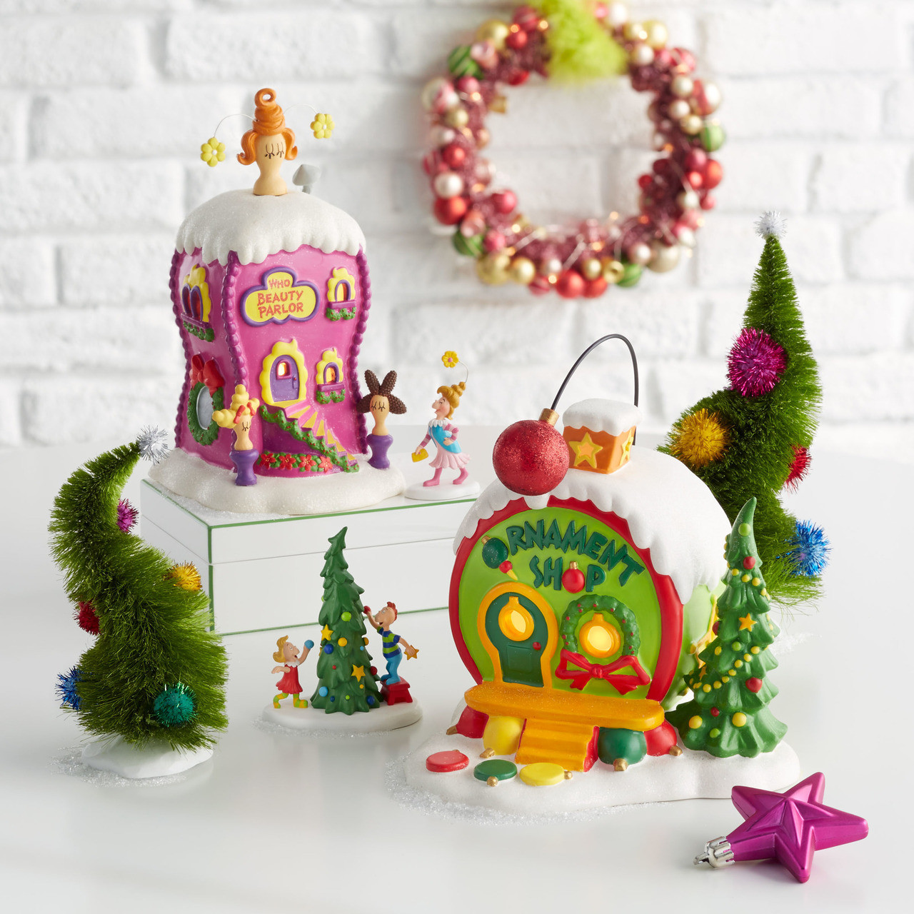 Department 56 Grinch Village Who La La Boutique Building
