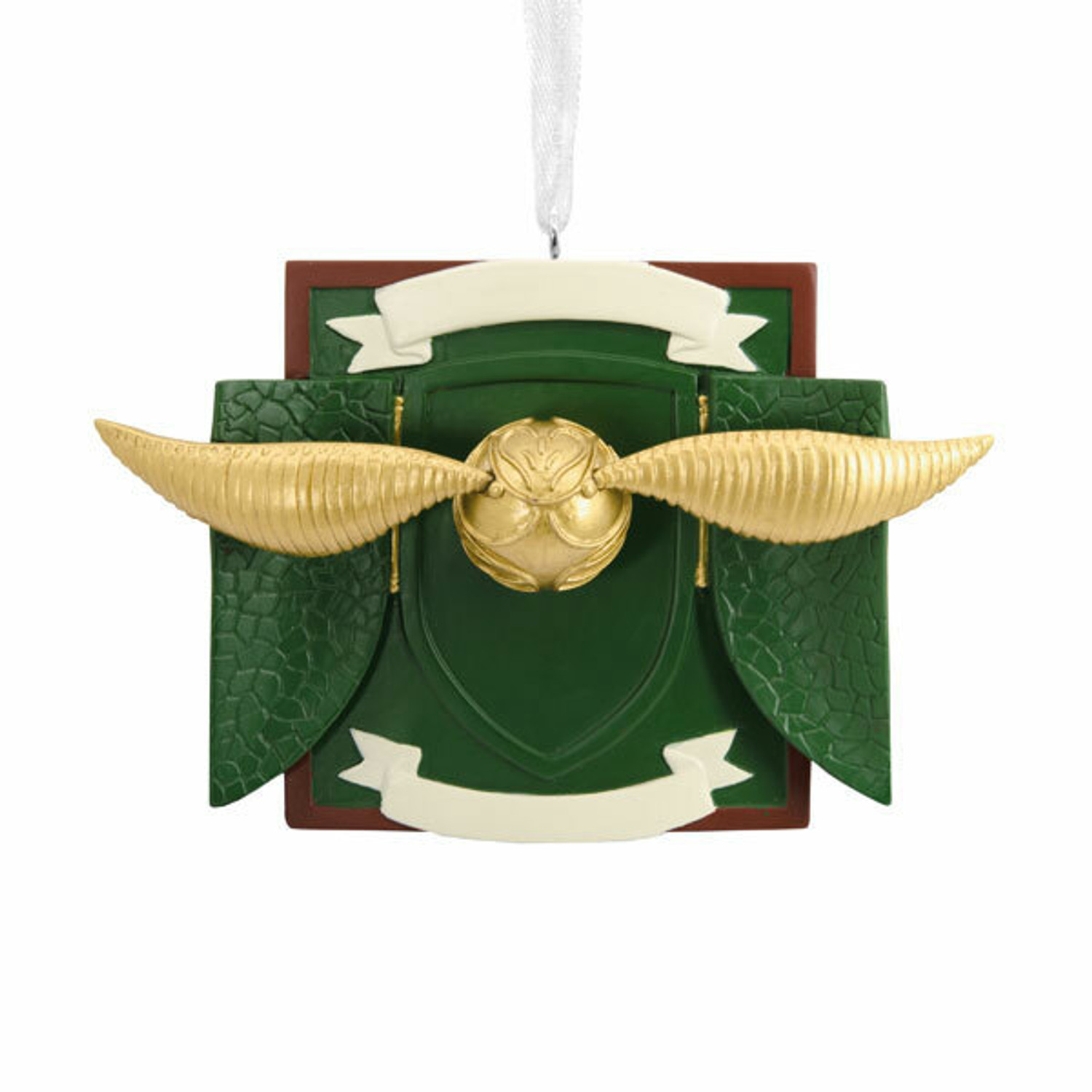 Hallmark Christmas Ornament Harry Potter Blown Glass, Hogwarts Crest