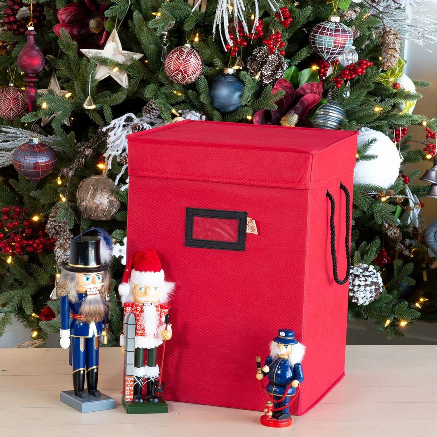 Santa's Bags Door Hanging Wrapping Paper Storage Bag, Christmas Storage