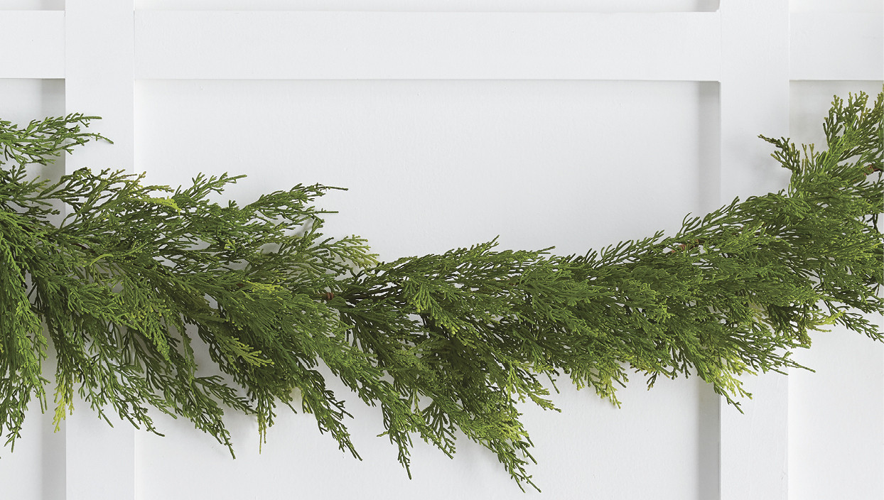 Raz Imports Cedar Christmas Garland