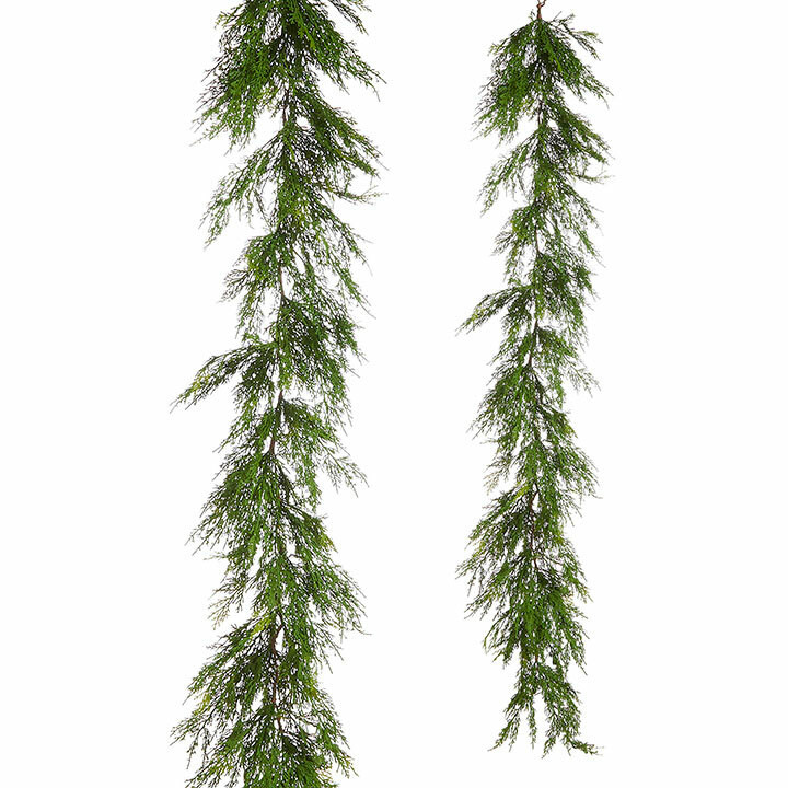 Raz Imports Cedar Christmas Garland - Thumbnail 2