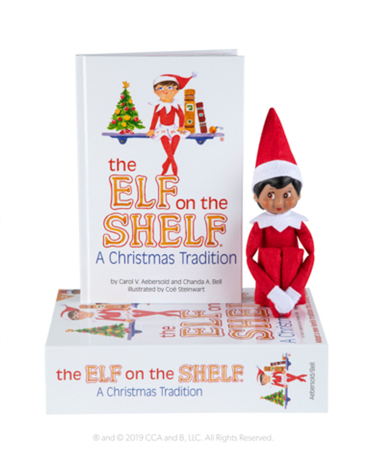 The Elf on the Shelf Box Set | African American Girl Scout Elf