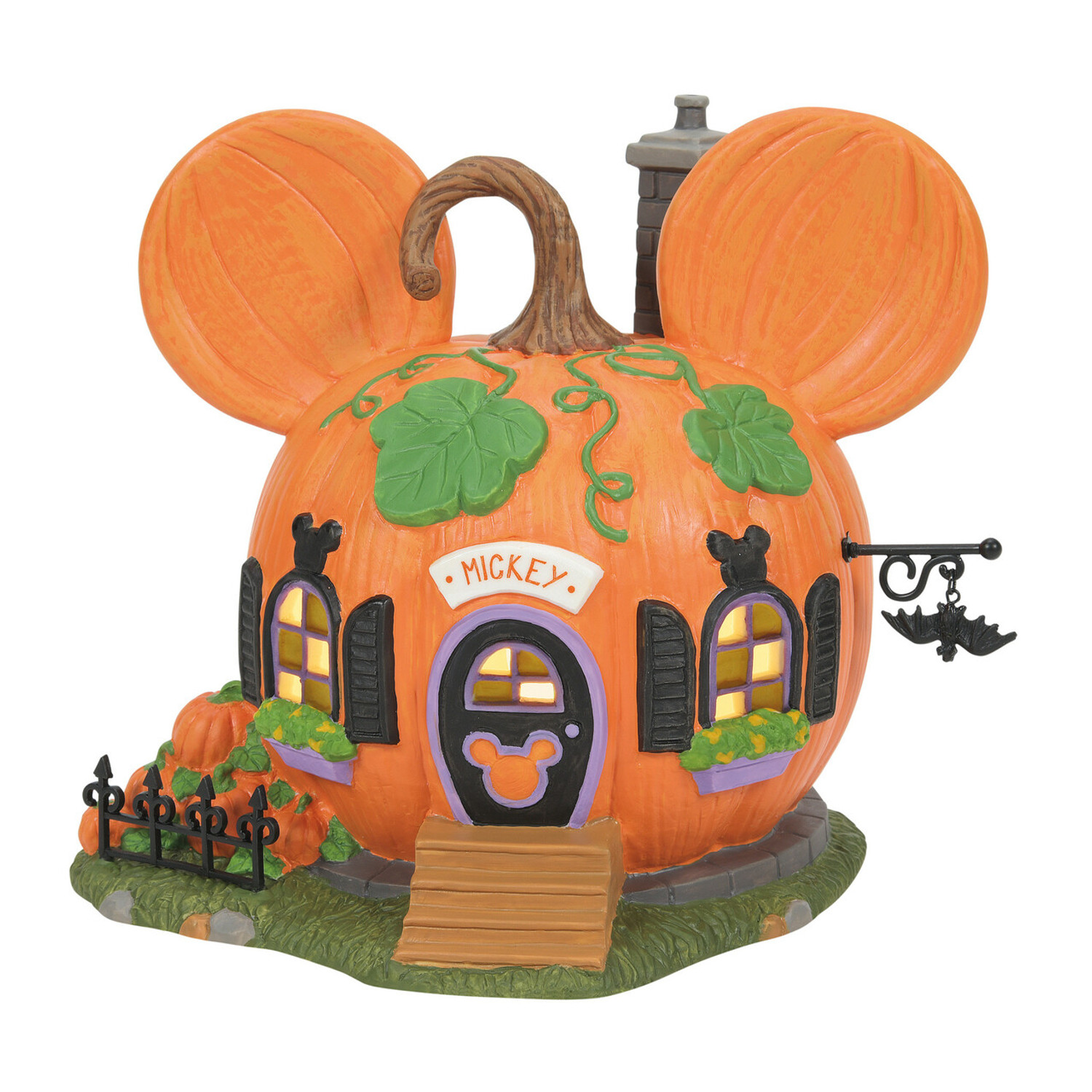 Department 56ディズニーのパンプキンタウン ハロウィン ビレッジ ...