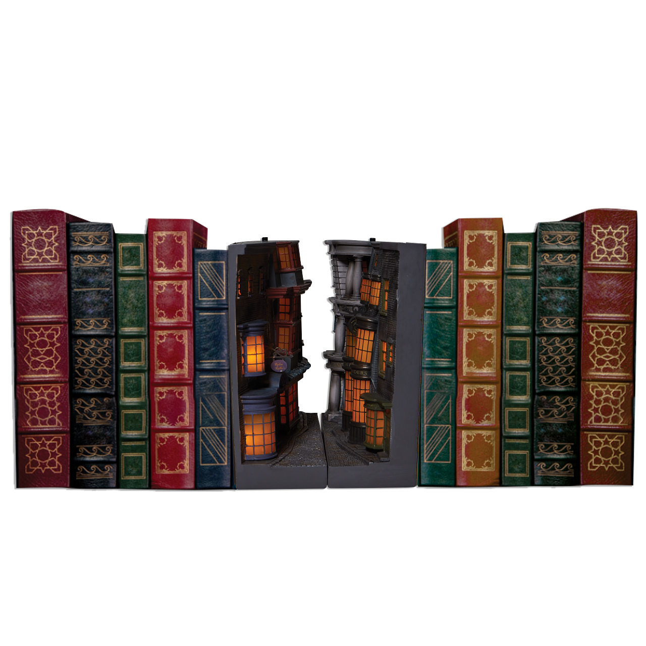 エンプティブック56冊セット Department 56 Diagon Alley Light Up Bookend | Department 56