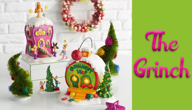 Department 56 Decorate Grinch in a Cinch Wreath or Tree Decoration