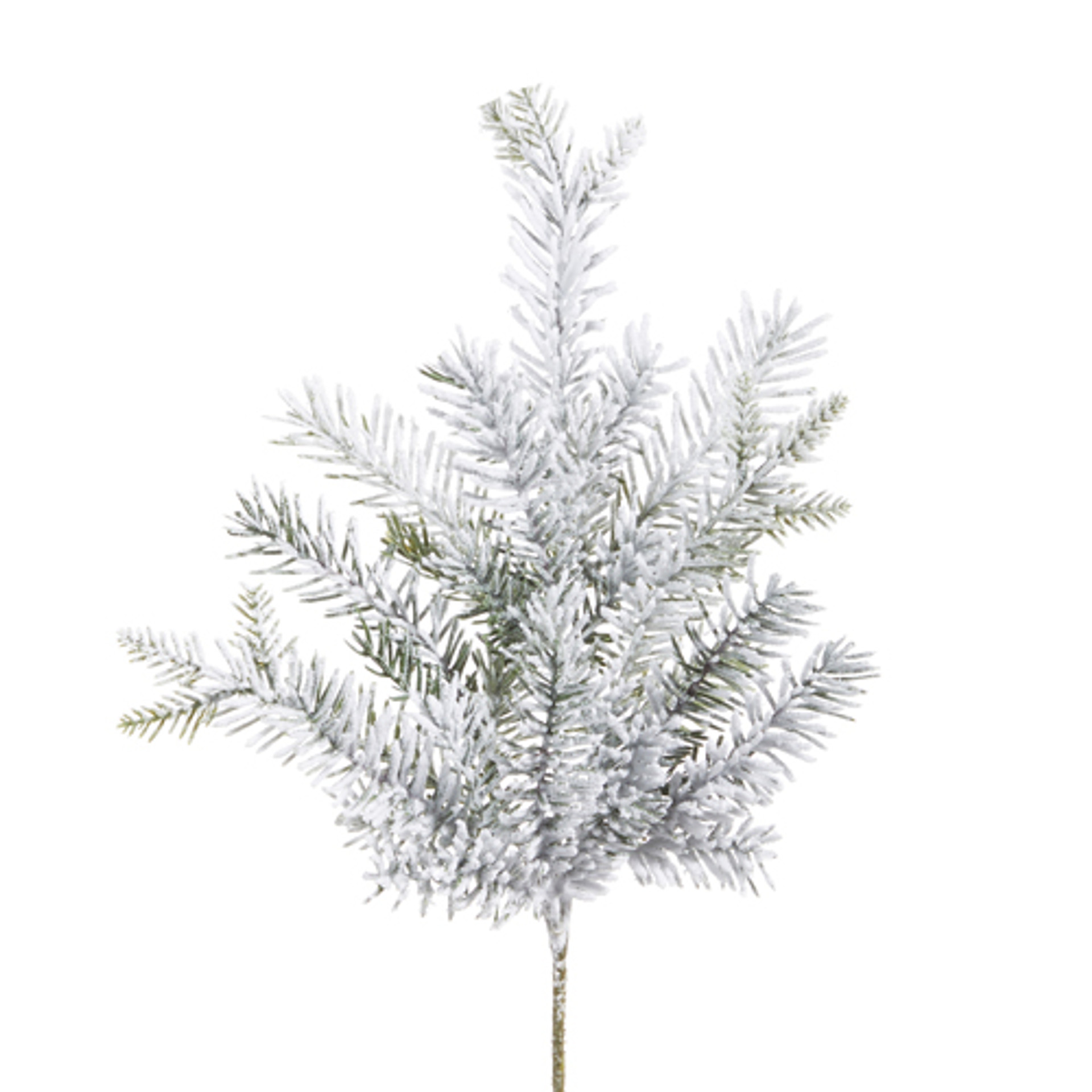 Raz 19" Flocked Pine Christmas Tree Pick Raz Imports Raz Christmas
