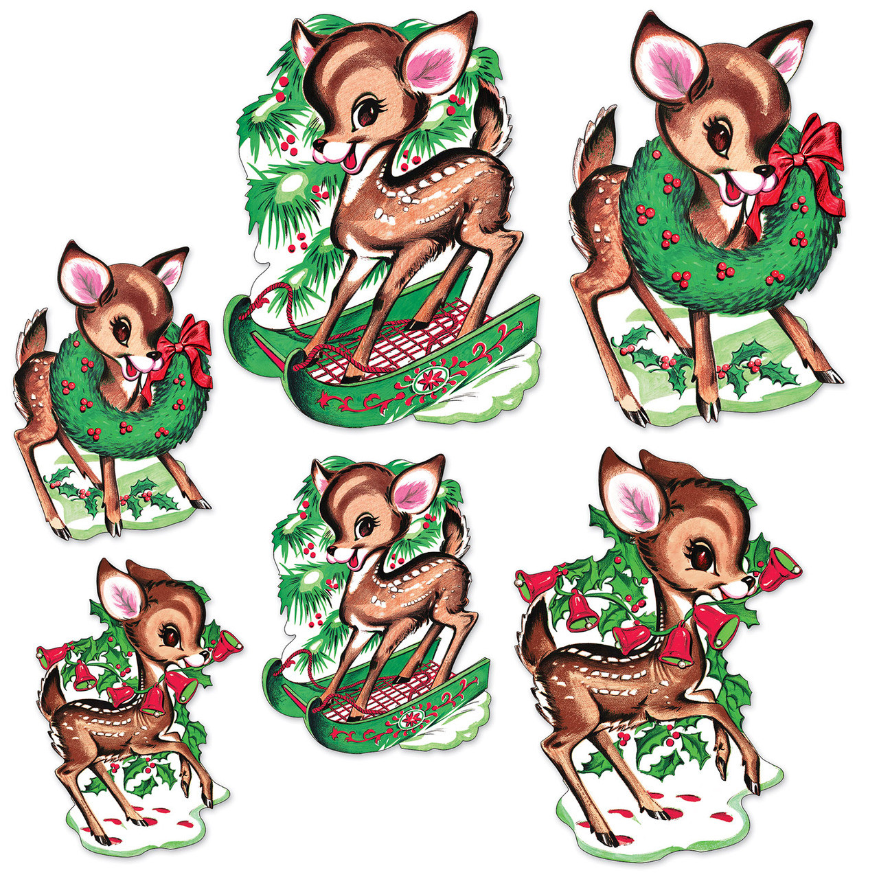 Beistle Vintage Christmas Decorations 