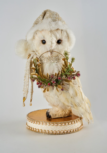 Katherine's Collection Comfort and Joy Herschel Hoot Owl Table Top 28-228642