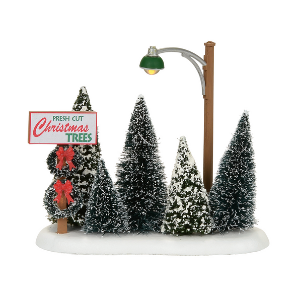 Department 56 lote de árbol de navidad iluminado accesorio de pueblo 4054239