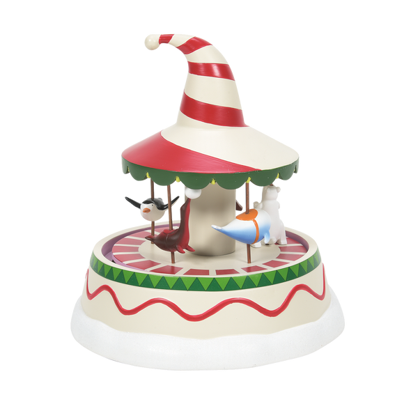 Department 56 The Nightmare Before Christmas Village  Christmas Town Carousel 6007740