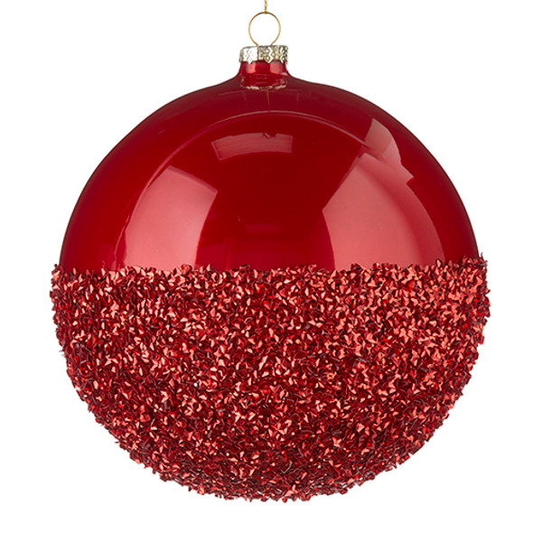 Glass Ball Christmas Bauble with Federation of Touring Corporations 7-15 cm Glass Balls LAUSCHA TOP QUALITY 