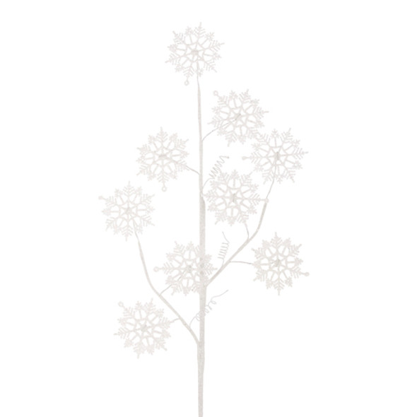 Raz 35" spray per albero di Natale con fiocchi di neve f4102383 -2