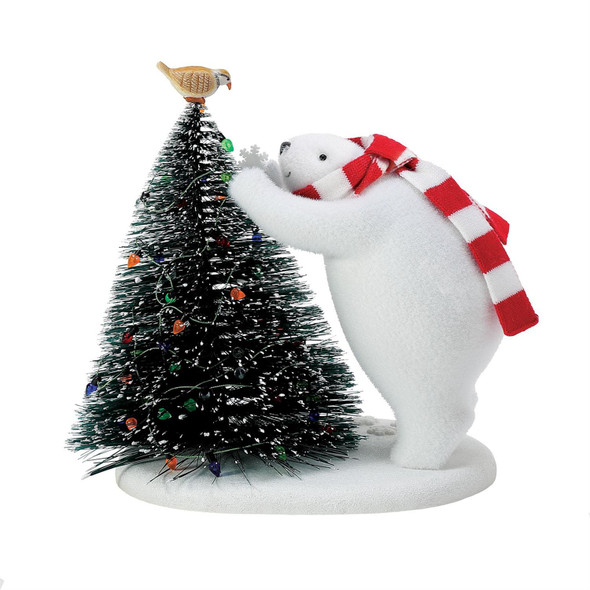 Department 56 Izzy & Oliver 1st Day of Christmas Polar Bear Figure 6012994