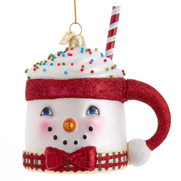 Kurt Adler 5 Noble Gems Mr. u0026 Mrs. Santa With Cookies Glass Christmas  Ornament | Kurt Adler | Christmas ornament | Glass Christmas ornament |  Santa Christmas ornament