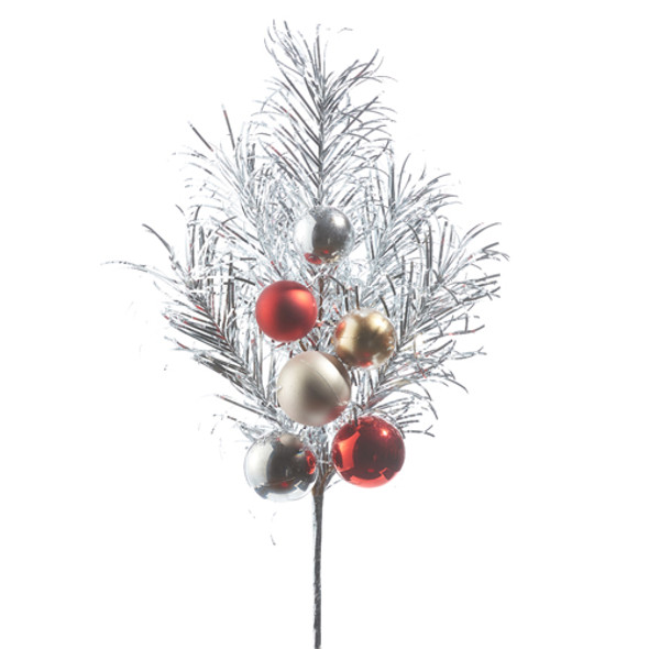 Raz 28" στολίδι και στολίδι για χριστουγεννιάτικο δέντρο F4302401