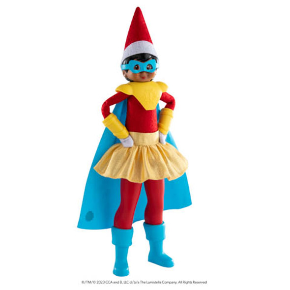 Conjunto de traje de héroe de poder polar magifreeze Elf On The Shelf mfhero -2