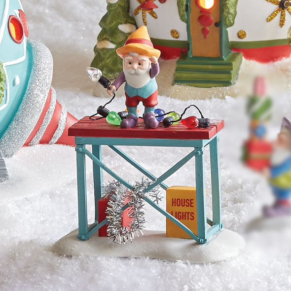 Department 56 North Pole Village Time To Decorate Figure 6013430