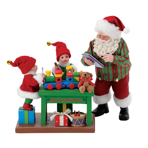 Department 56 Rêves Possibles Père Noël En Formation Figurine 6015177