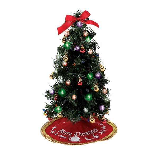 Department 56 Possible Dreams Lit Tree with Tree Skirt 6014796