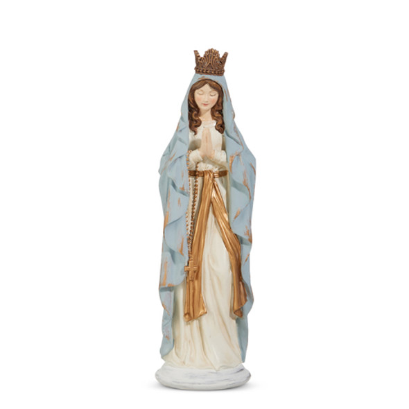 Raz 11" Figura Natalizia In Preghiera Della Vergine Maria 4412172 -2
