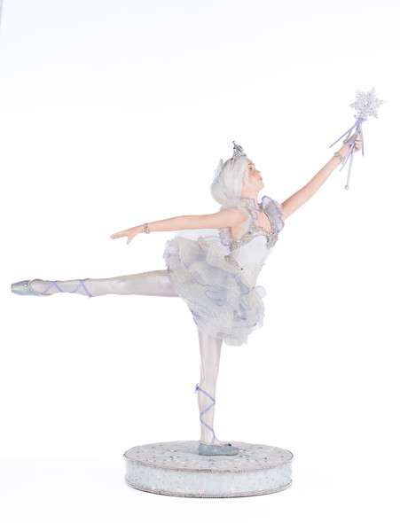 Katherine's Collection 22.5" Crystalline Ice Princess Ballerina Tabletop Christmas Decoration 28-428295