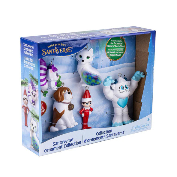 Elf on the Shelf Santaverse Ornament Collection SVORNASET6 Elf on the Shelf Santaverse Ornament Collection SVORNASET6