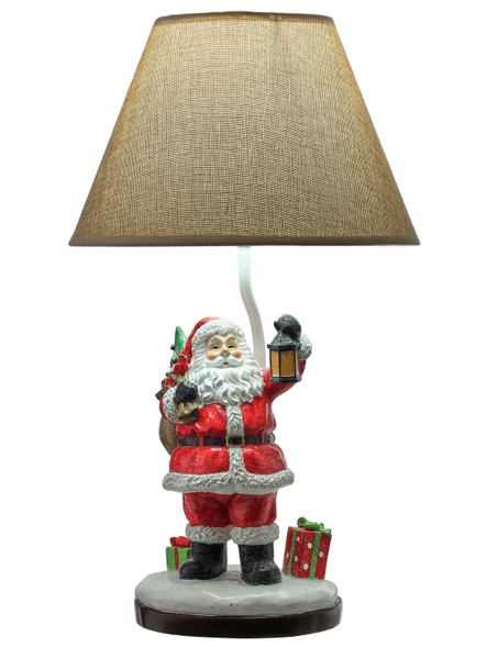 Regency 27" Cheerful Santa Christmas Lamp MTX66180