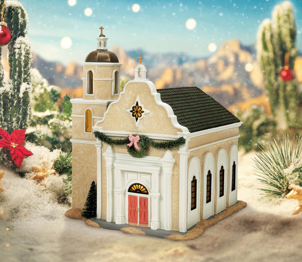 Department 56 Christmas Canyon Village Refreshing Spring Church Building 6014754