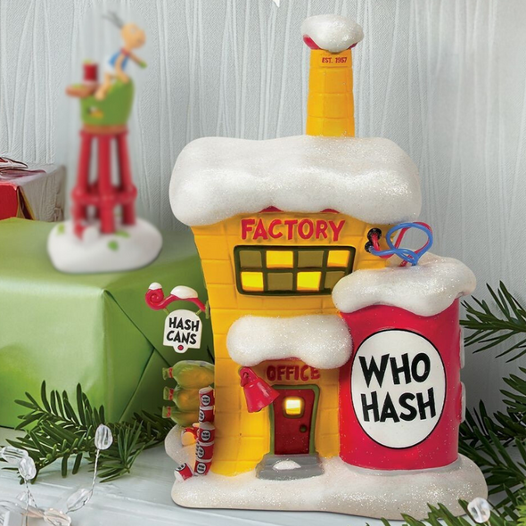 Department 56 Grinch Village Who Hash Building 6013653