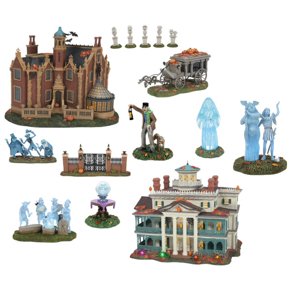 Department 56 Disney's Haunted Mansion Full 2026 Set