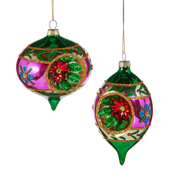 Raz 5.5" Multicolor Witch Eye Glass Christmas Ornament 4524897 Raz 5.5" Multicolor Witch Eye Glass Christmas Ornament 4524897