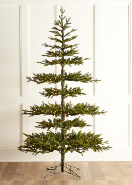 Raz 7.5' Bavarian Fir Christmas Tree with Brilliant Color Change LED Lights T4509553 Raz 7.5' Bavarian Fir Christmas Tree with Brilliant Color Change LED Lights T4509553