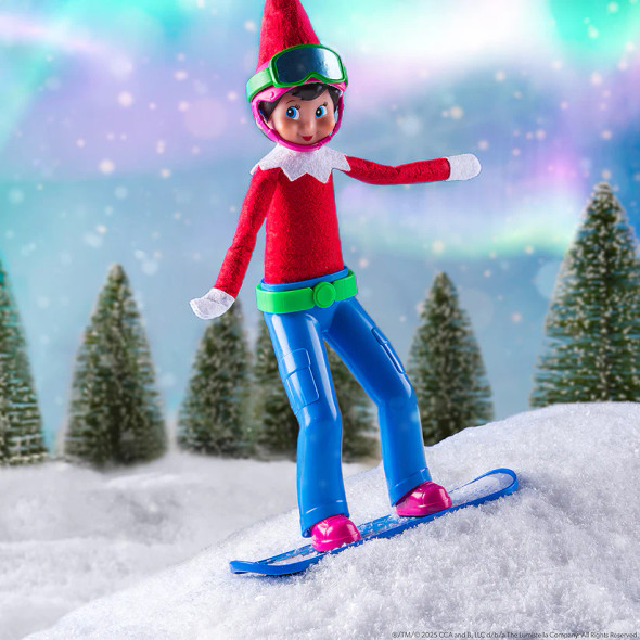 Elf On The Shelf MagiFreez Swish and Sleigh Snowboard Outfit Set MFSNOWBRD3 Elf On The Shelf MagiFreez Swish and Sleigh Snowboard Outfit Set MFSNOWBRD3