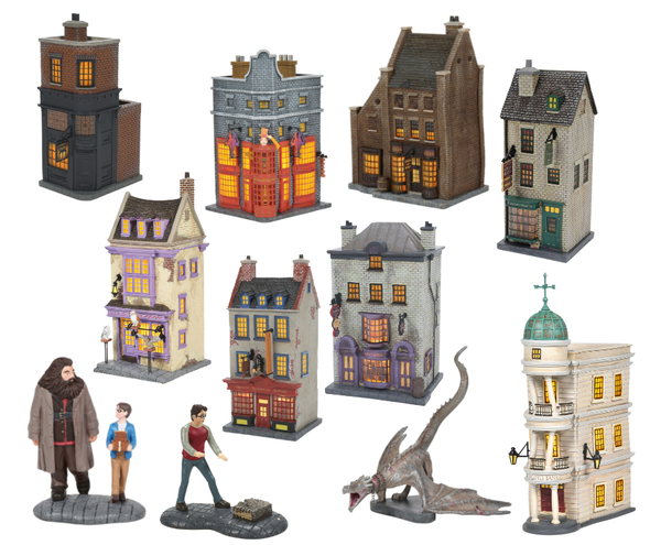 Harry Potter Diagon Alley Village Set