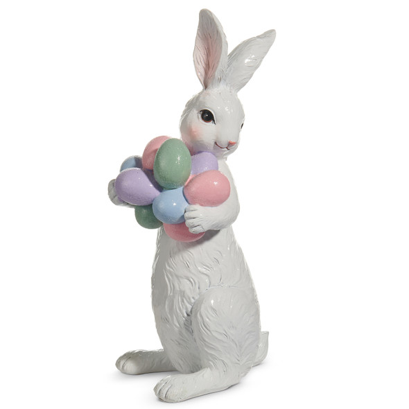 Raz 11" Bunny With Eggs Easter Decoration 4611175