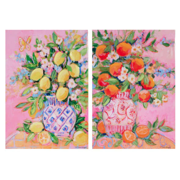 Raz 18" Citrus Arrangement Wall Art Spring Home Decor 4621343 -2
