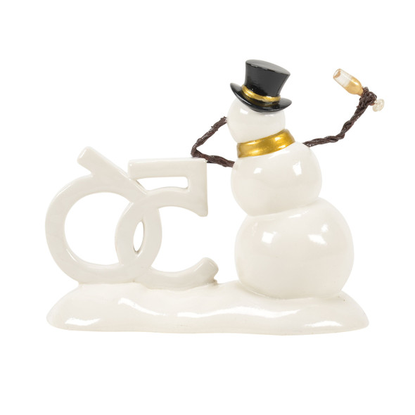 Department 56 Snow Village 50th Year Anniversary 2026 Lucky The Snowman Figure 6018398 -2