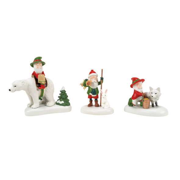 Department 56 North Pole Village 50th Anniversary Three Wee Kings Figures 6018452