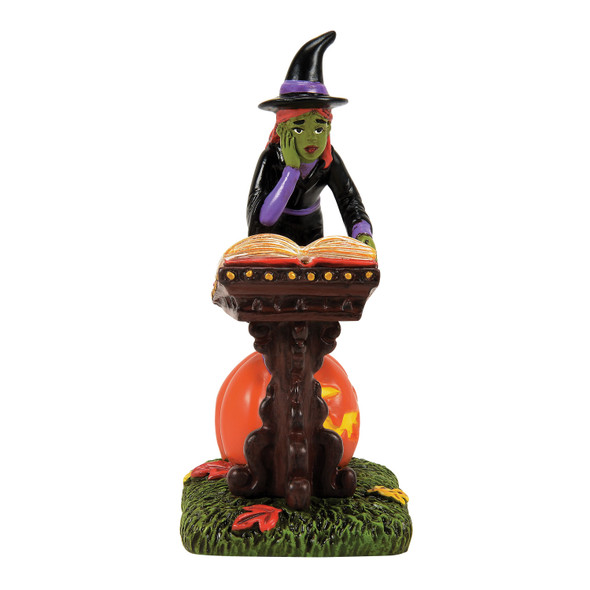 Department 56 Halloween Snow Village The Cursed Curses in Cursive! Figure 6018425 -2