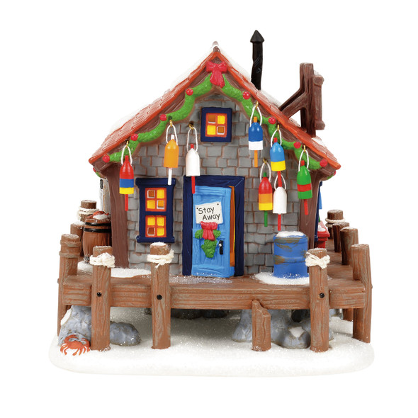 Department 56 Disney Christmas Village Pete's Crabby Christmas Building 6018372 -2