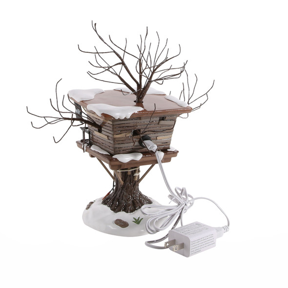 Department 56 Snow Village Home Alone Village Kevin's Tree House Figure 6018306 -2